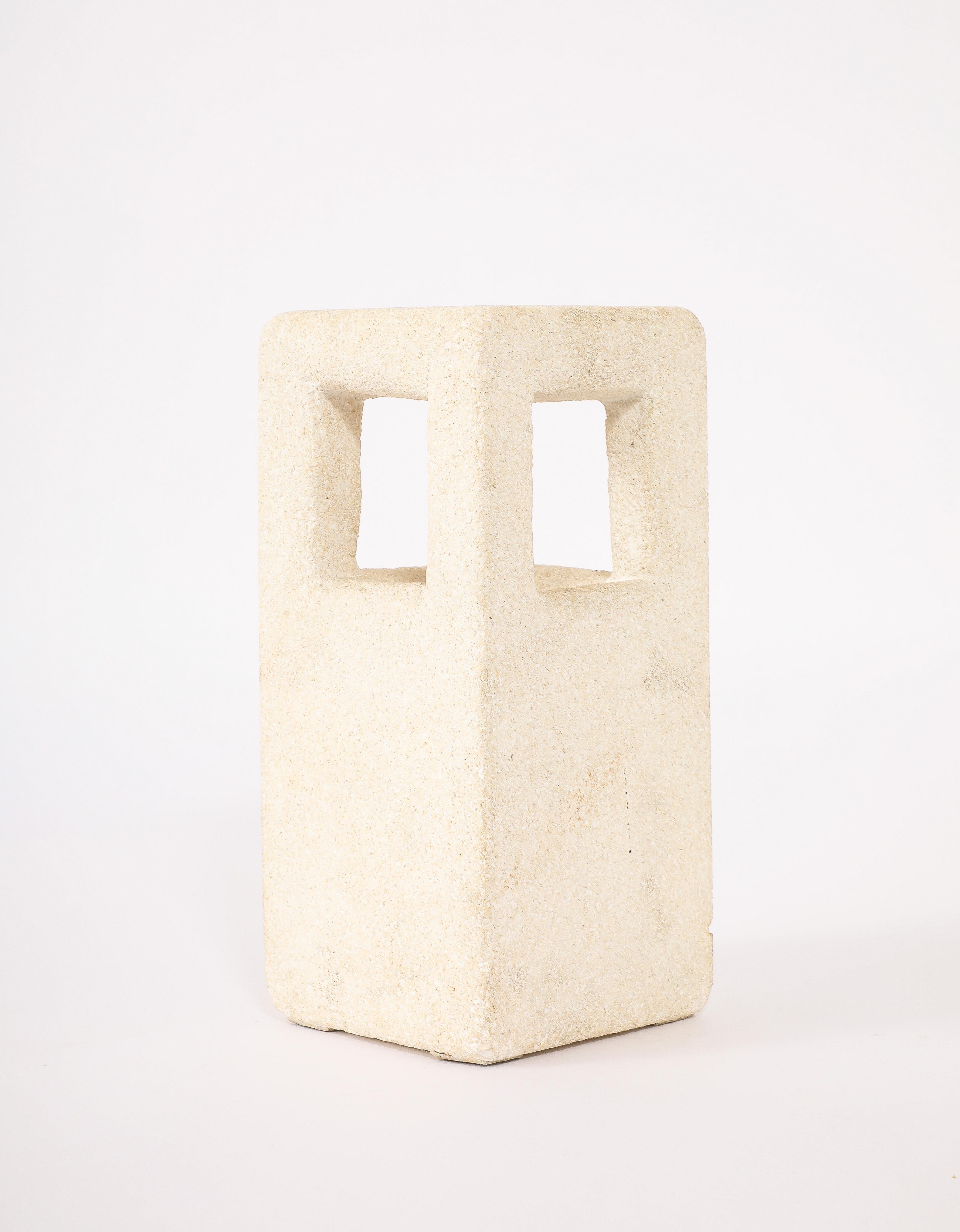 Lampe à bloc découpé Aormos, France, années 1960 en vente 6