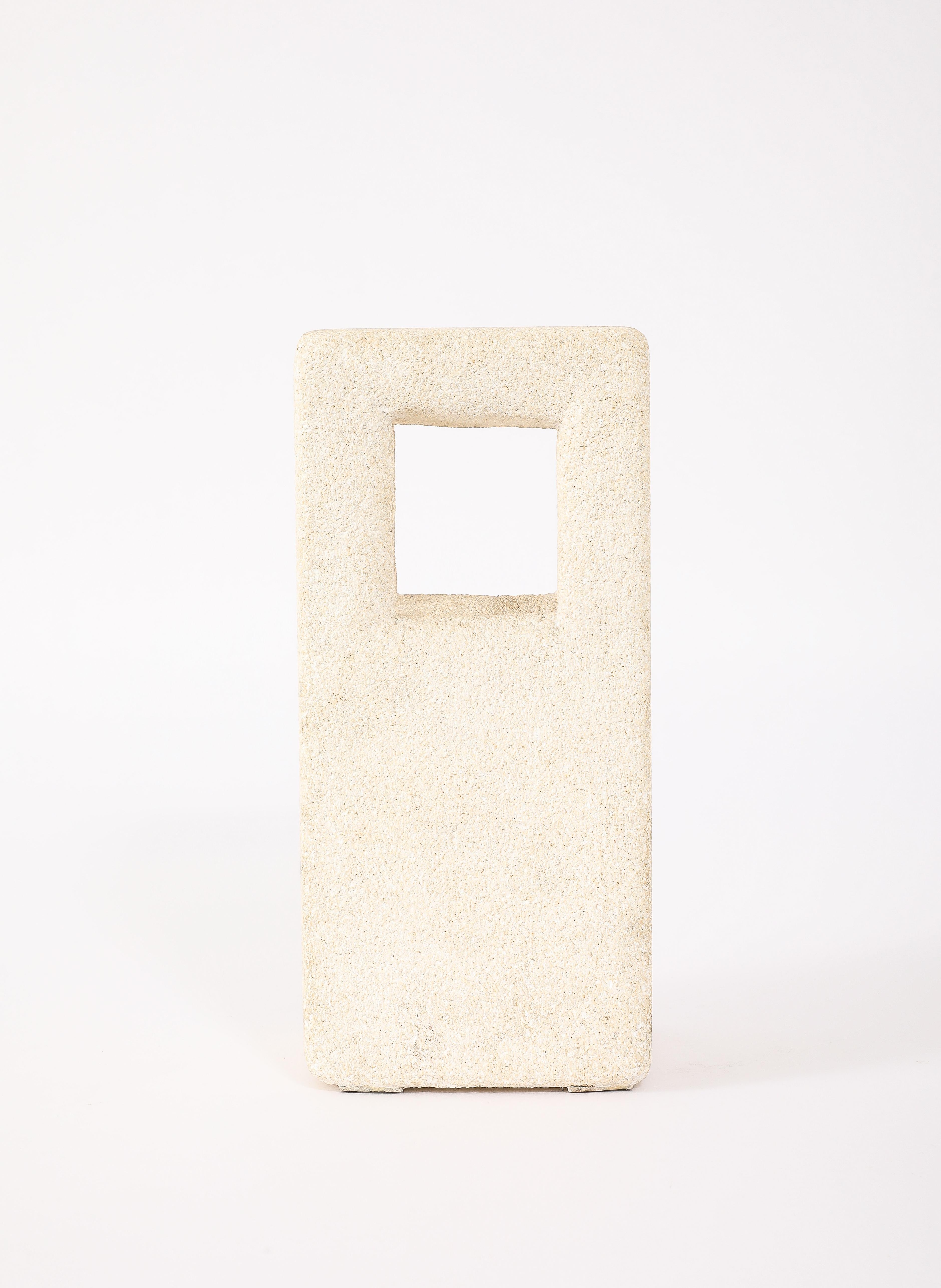 Pierre Lampe à bloc découpé Aormos, France, années 1960 en vente
