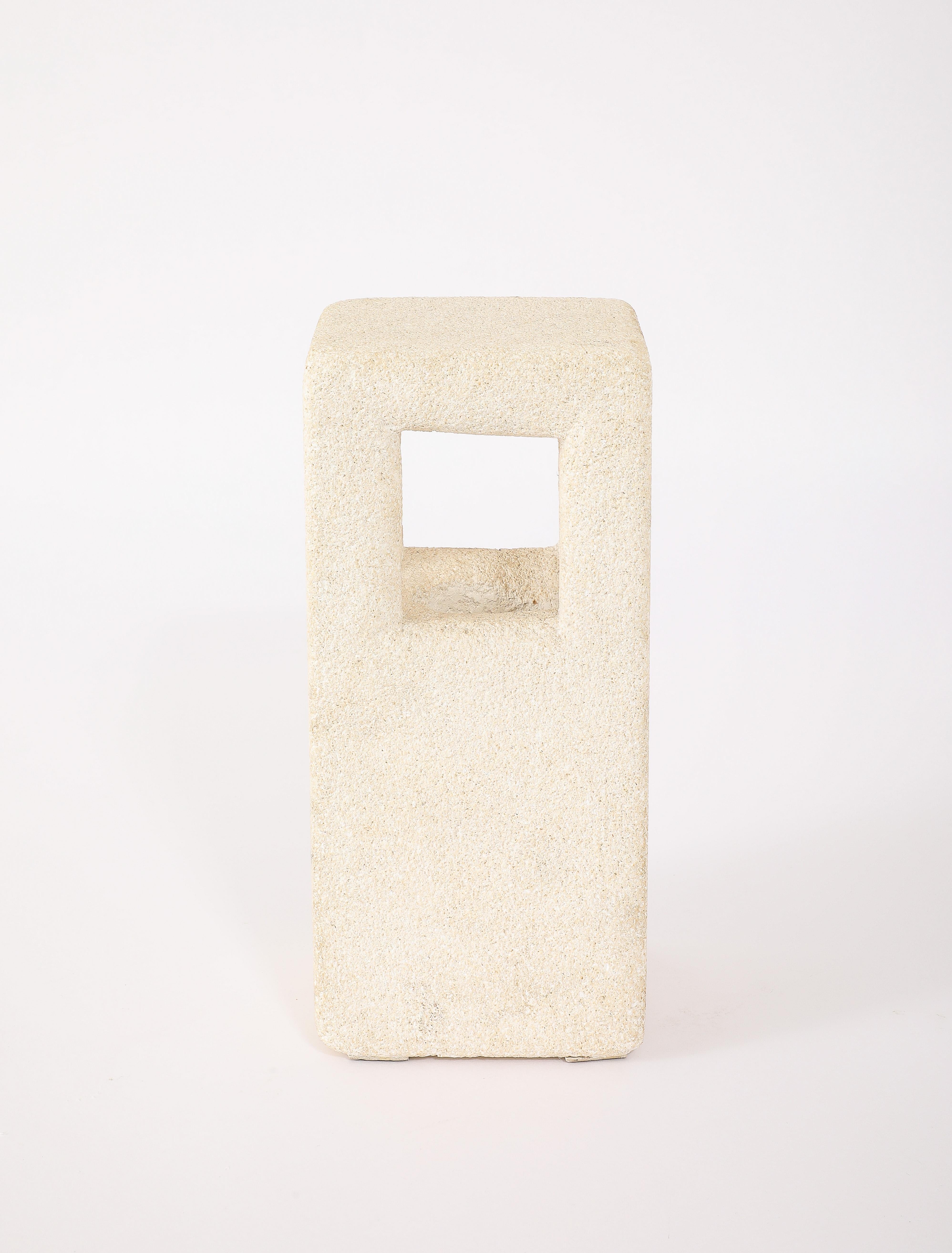 Lampe à bloc découpé Aormos, France, années 1960 en vente 1