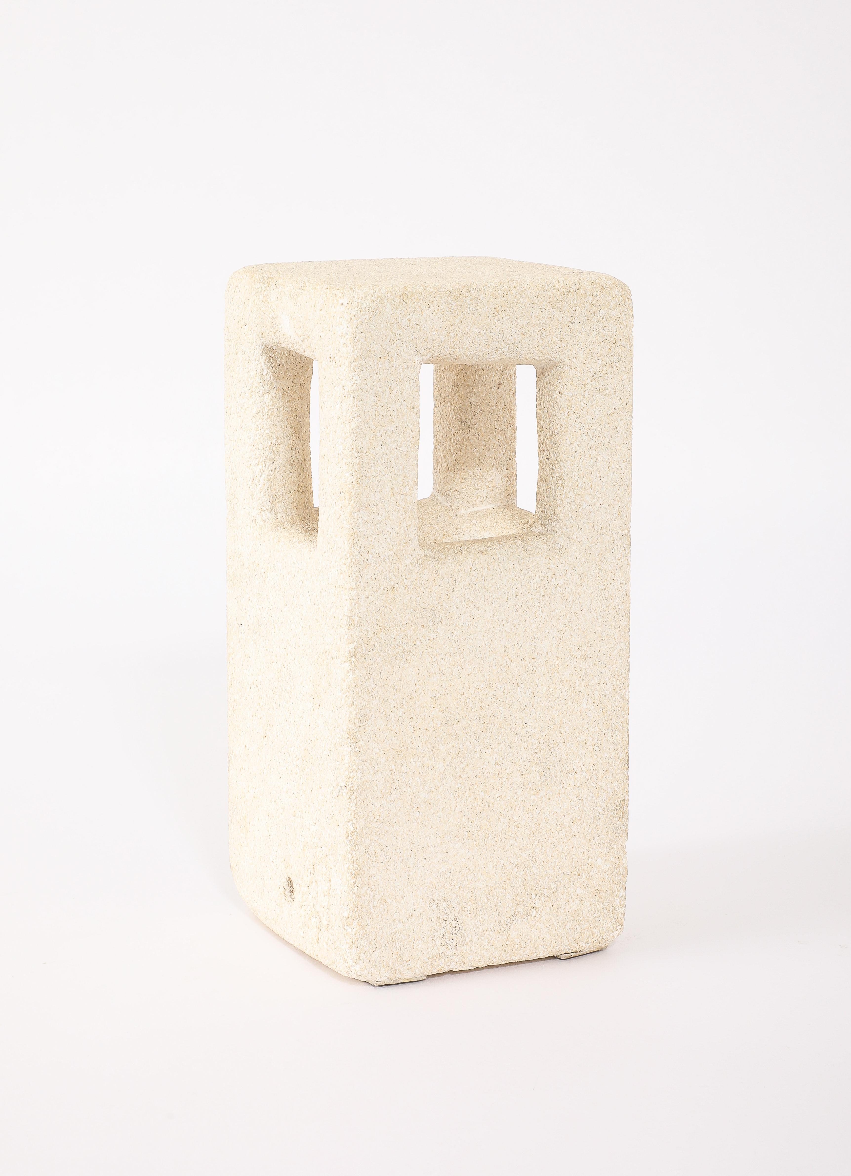 Lampe à bloc découpé Aormos, France, années 1960 en vente 2