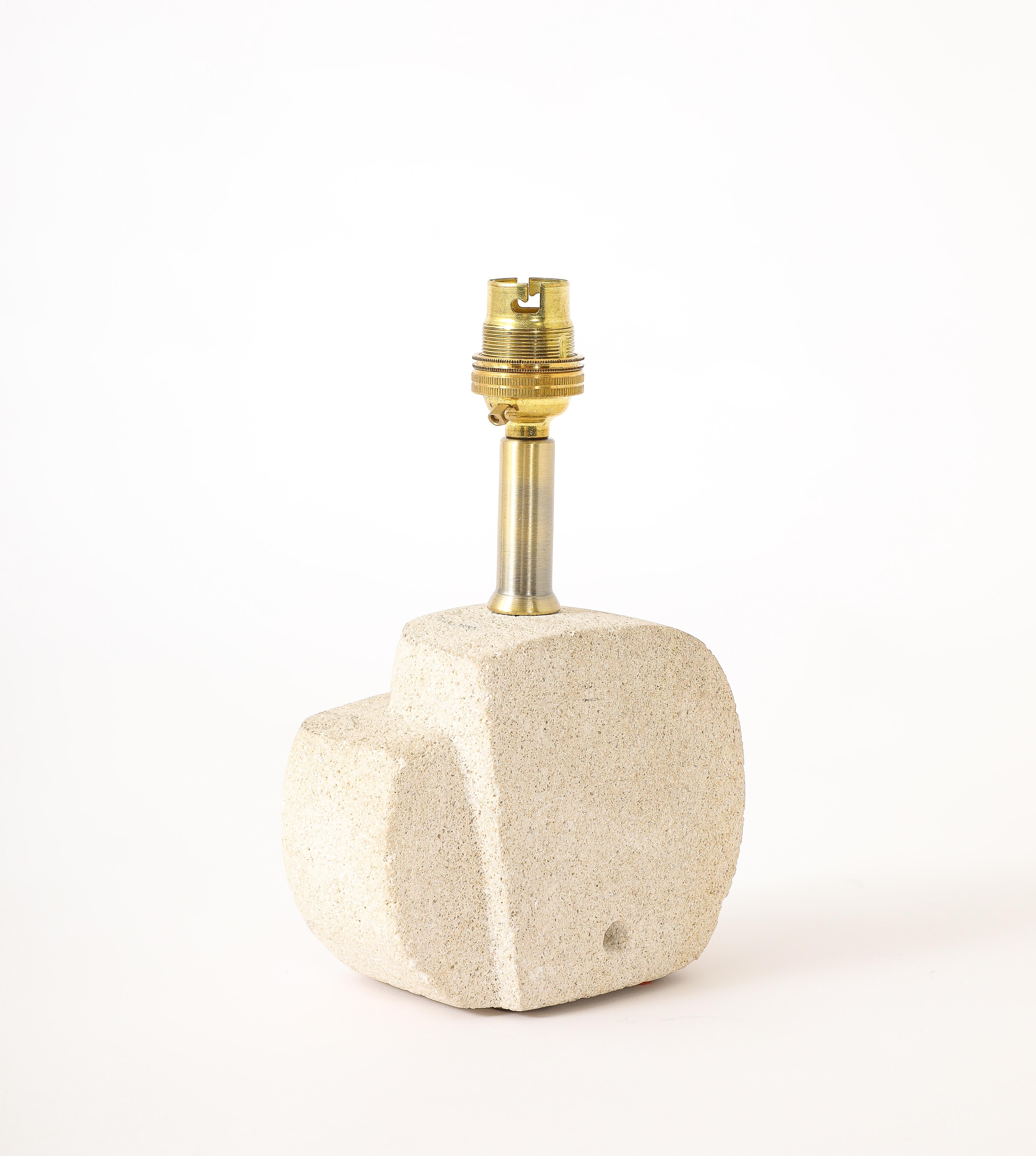 Tormos “Layers” Pierre du Gard Table Lamp, France 1960's For Sale 5