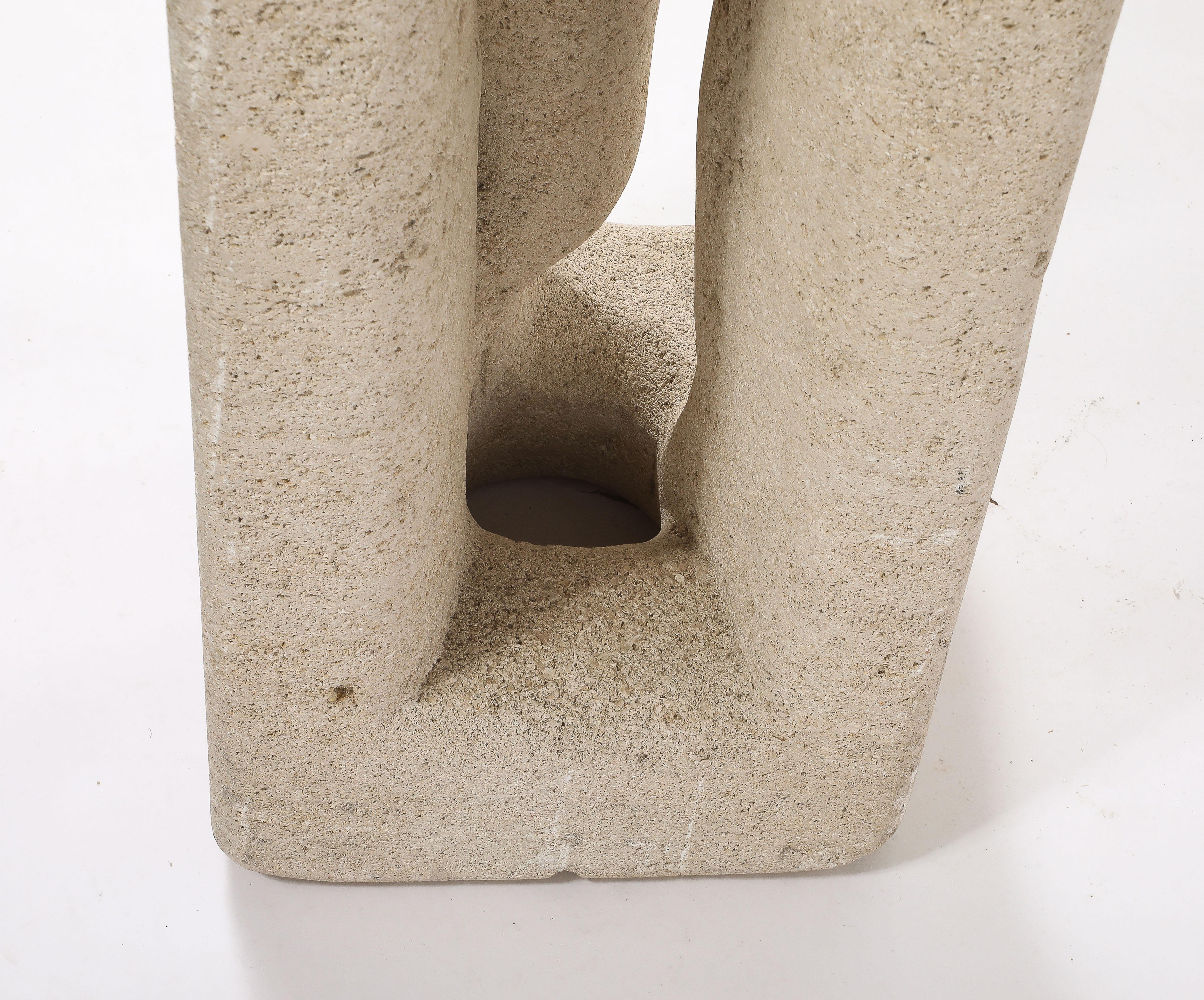 Tormos Square Pedestal, France 1950's For Sale 2