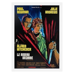 Torn Curtain '1966' French Original Vintage Poster Mint, Linen Backed