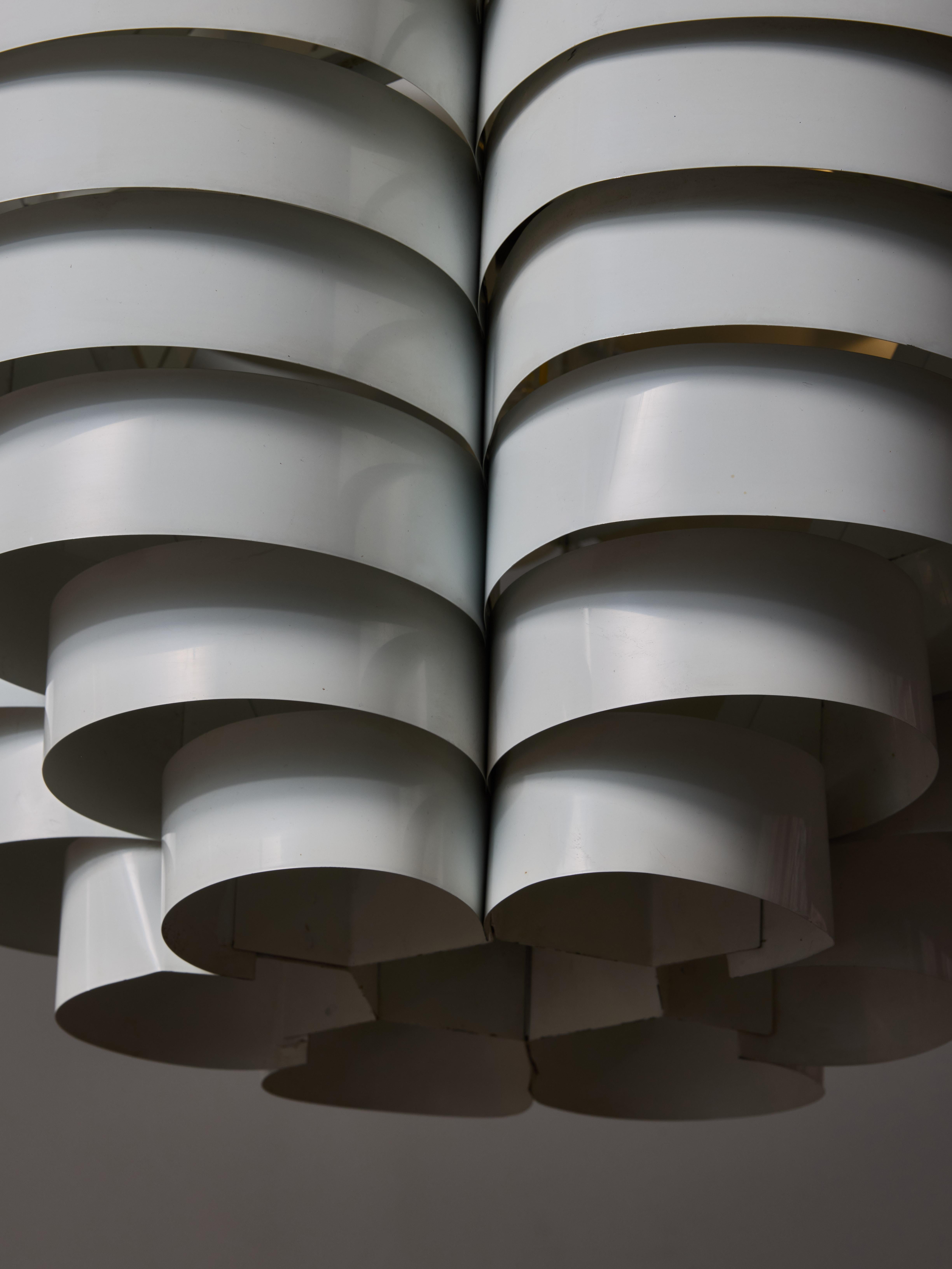Italian Tornado Chandelier by Elio Martinelli