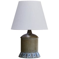 Törngrens Krukmakeri, lampe de table, céramique, Suède, 1970