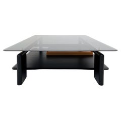 Toro, il lussuoso tavolino con vassoio in pelle 140