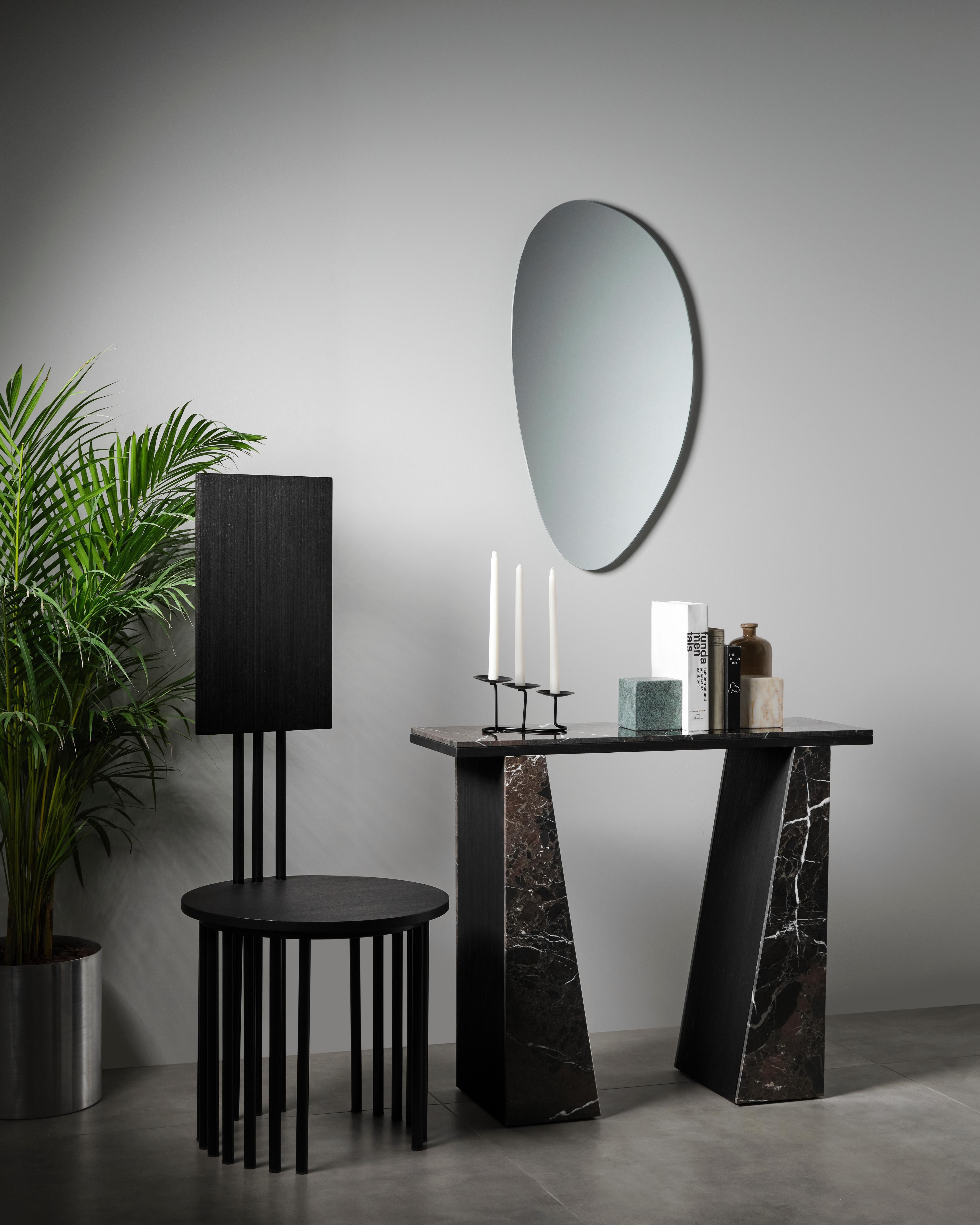 Turkish Toros Black & Black Oak Eterno Sideboard by Studio Mohs For Sale