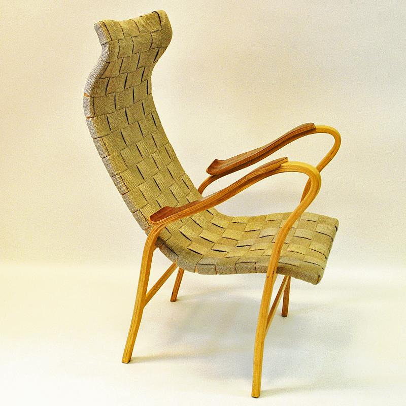 Fabric Torparen Chair by G A Berg, 1940s, Sweden