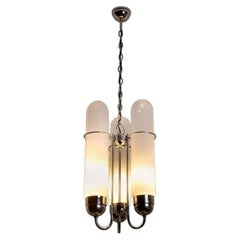 Torpedo Chandelier by Nason for AV Mazzega, Murano, Italy