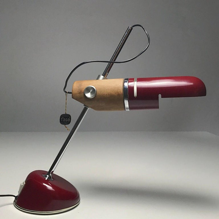 Torpedo Desk Lamp by Tomas Diaz Magro for Fase, Spain, 1969 at 1stDibs |  fase torpedo, torpedo lamp