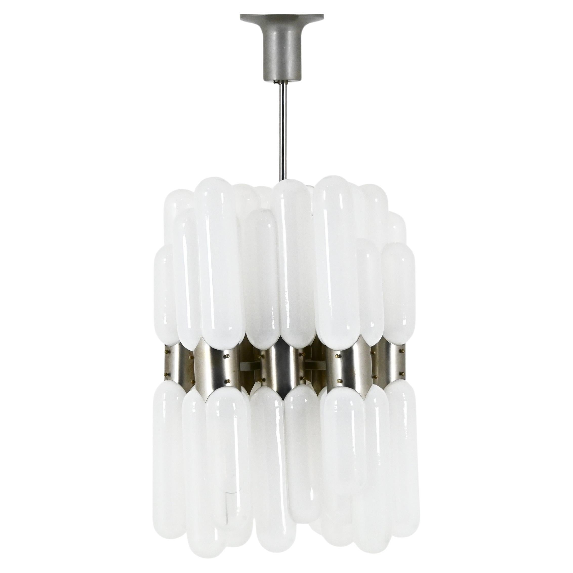"Torpedo" Hanging lamp by Carlo Nason for Mazzega, 1960S For Sale