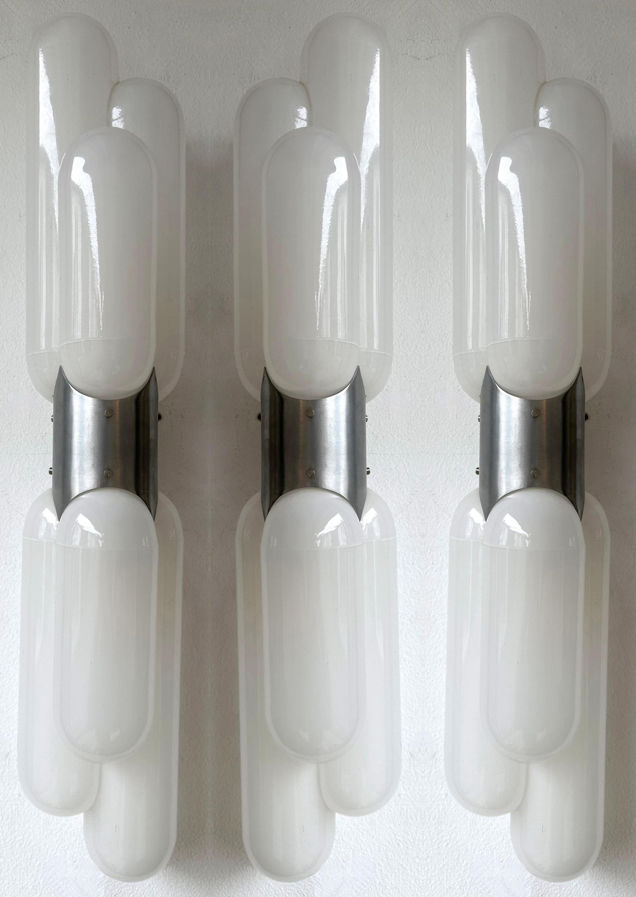 Applique en verre de Murano de Carlo Nason pour Mazzega, Italie, 1970 en vente 3