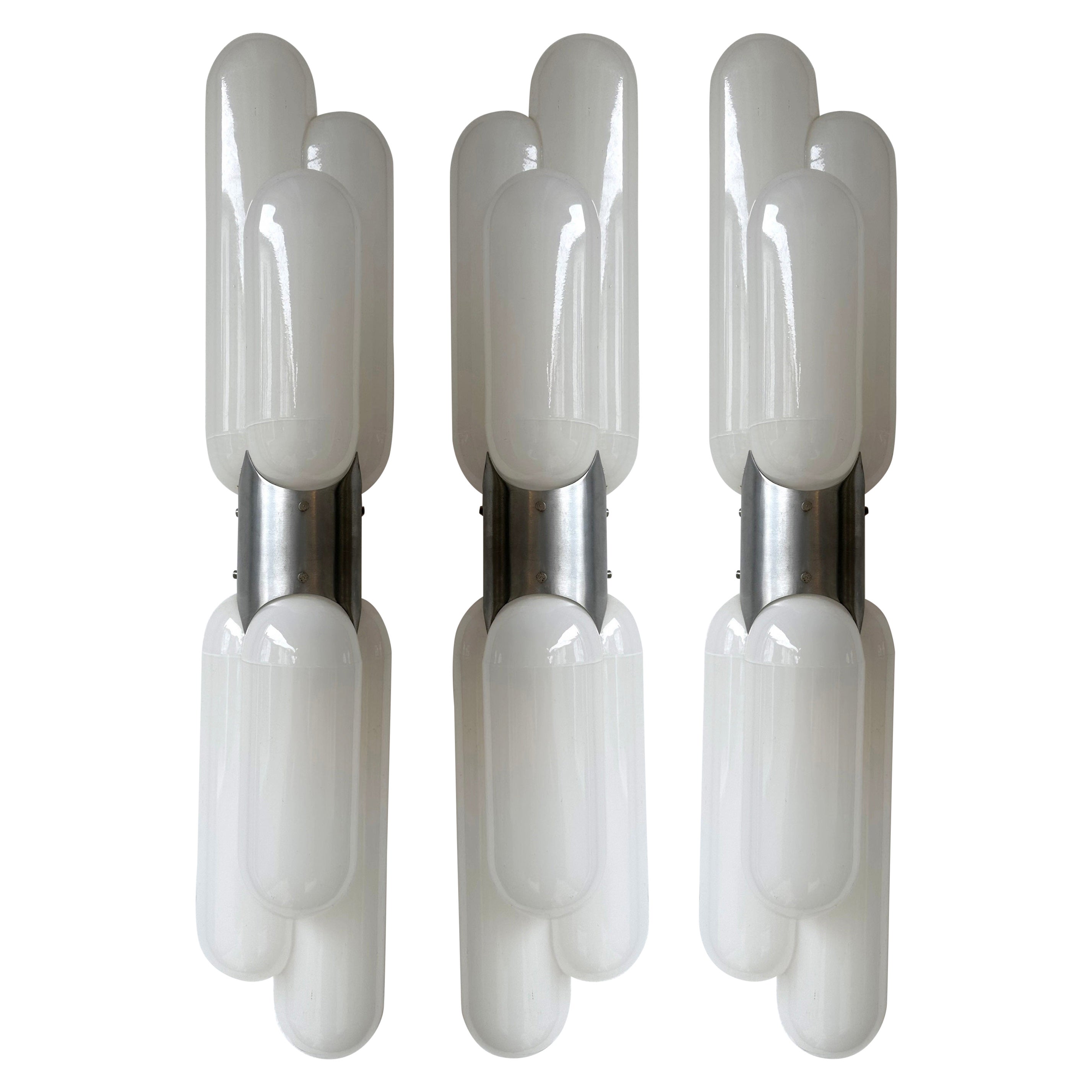 Applique en verre de Murano de Carlo Nason pour Mazzega, Italie, 1970