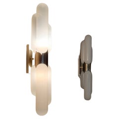 Torpedo wall sconces designed  by Carlo Nason for Mazzega, 1960s