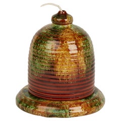 Dispensador de Cuerdas de Cerámica Esmaltada Torquay Terracotta Co Beehive