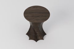 Torque Side Table Walnut