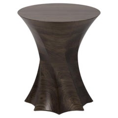Torque Walnut Side Table by Studio TOOJ