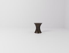 Torque Walnut Solid Wood Side Table by Johan Wilén