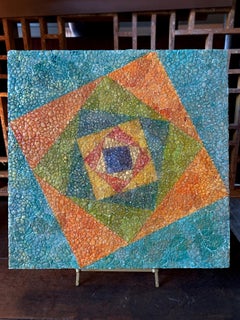 "Torqued Mandala #2" Painting by Paul Wirhun