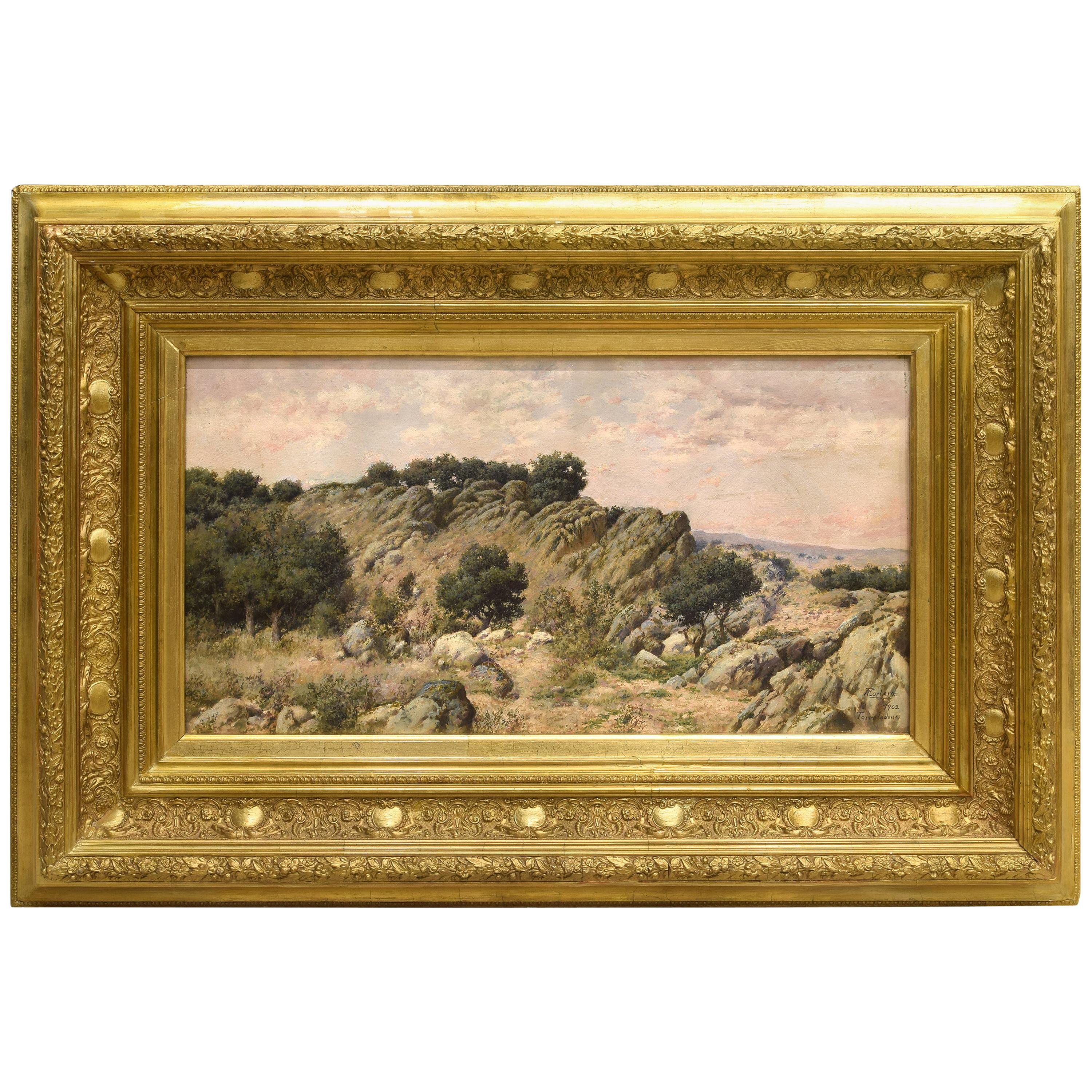 "Torrelodones landscape", Oil on Canvas, José Franco Cordero