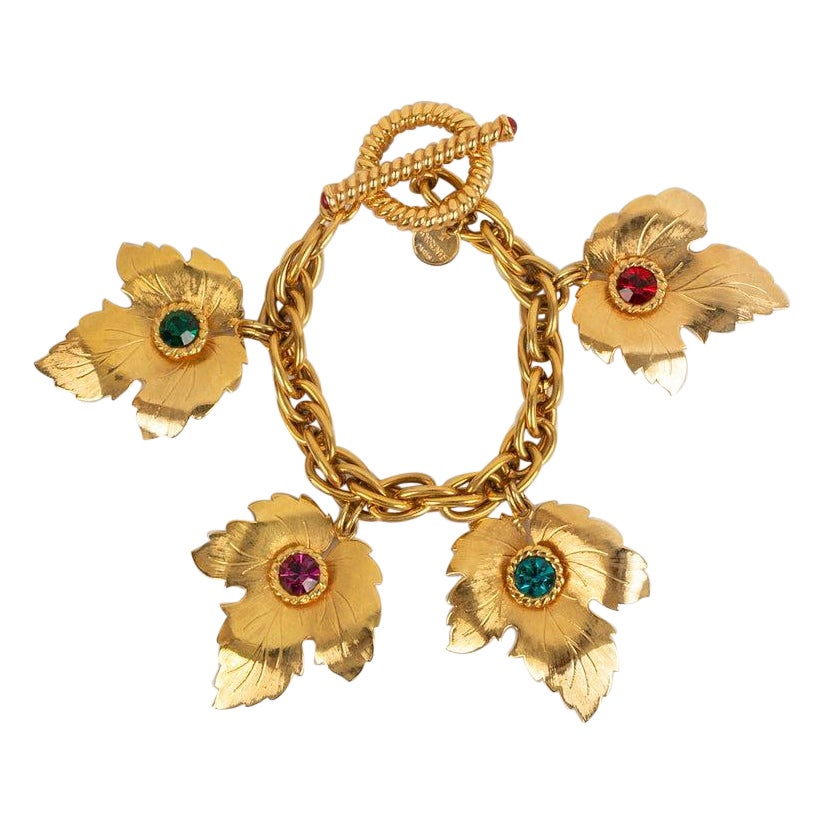 Bracciale TorRENTE con strass multicolore in vendita