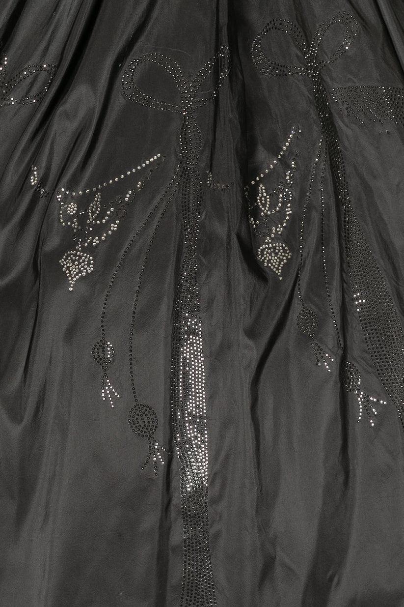 TORRENTE Haute Couture Robe noire en vente 4