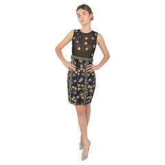 Torrente Haute Couture Embroidered Dress, Size 36FR