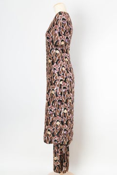 Torrente Haute Couture Silk and Embellished with Sequins Set