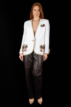 Giacca Torrente di Rose Torrente-Mett Haute Couture Estate 1990