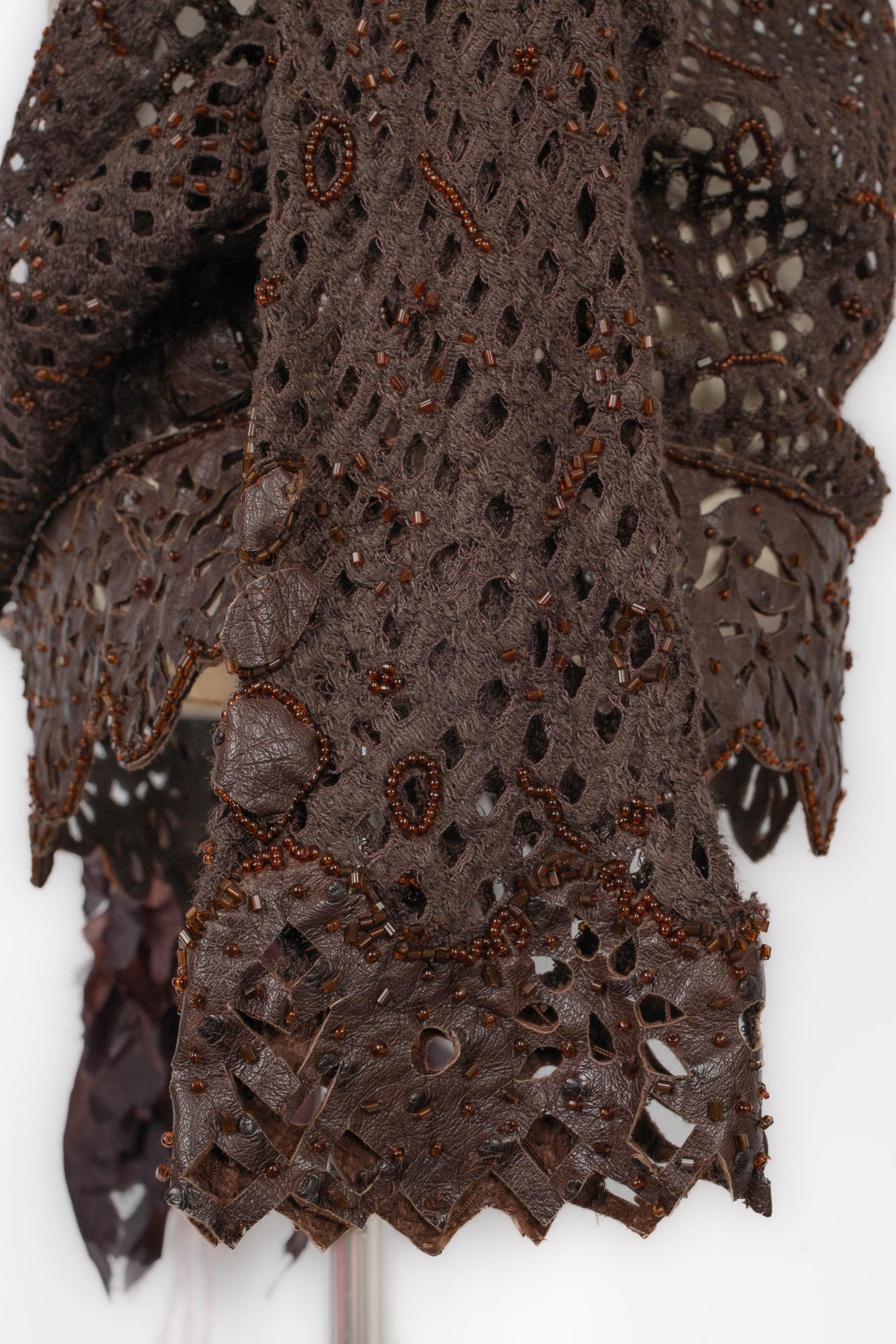 Top a rete traforata TorRENTE Haute Couture, 2002 in vendita 5