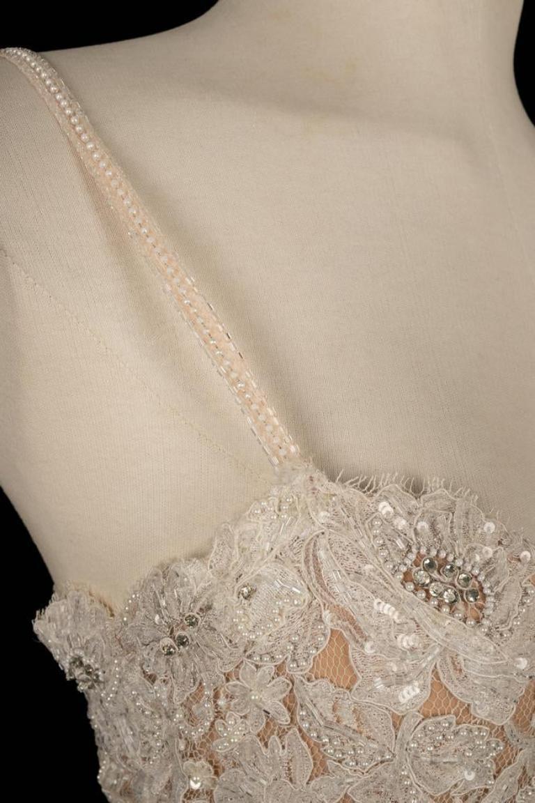 Torrente Set aus Kleid und Bolero-Jacke Haute, Haute Couture, 2003 im Angebot 2
