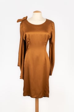 Torrente silk dress Haute Couture