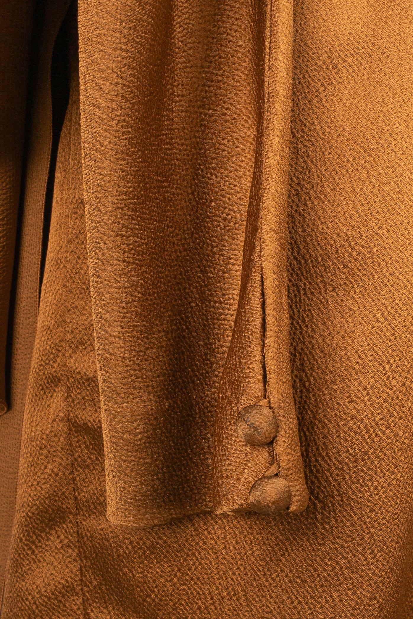 Abito in seta TorRENTE Haute Couture in vendita 1