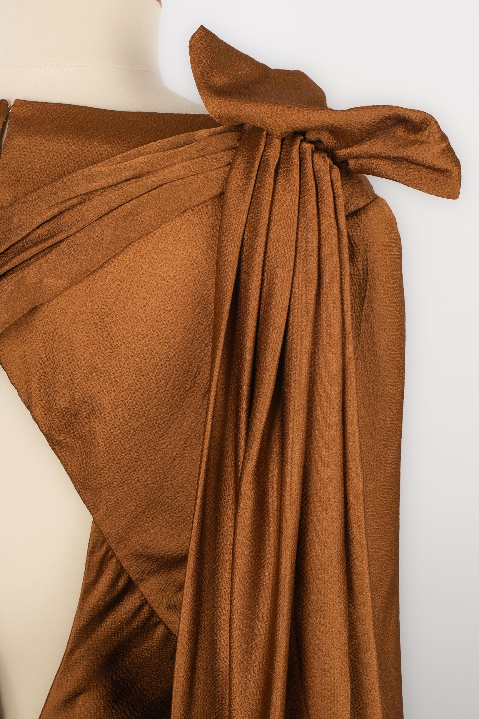 Abito in seta TorRENTE Haute Couture in vendita 2