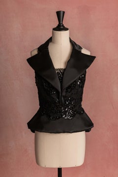 Torrente top Haute Couture by Rose Torrente-Mett circa late 1990