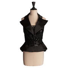 Torrente top Haute Couture by Rose Torrente-Mett circa late 1990