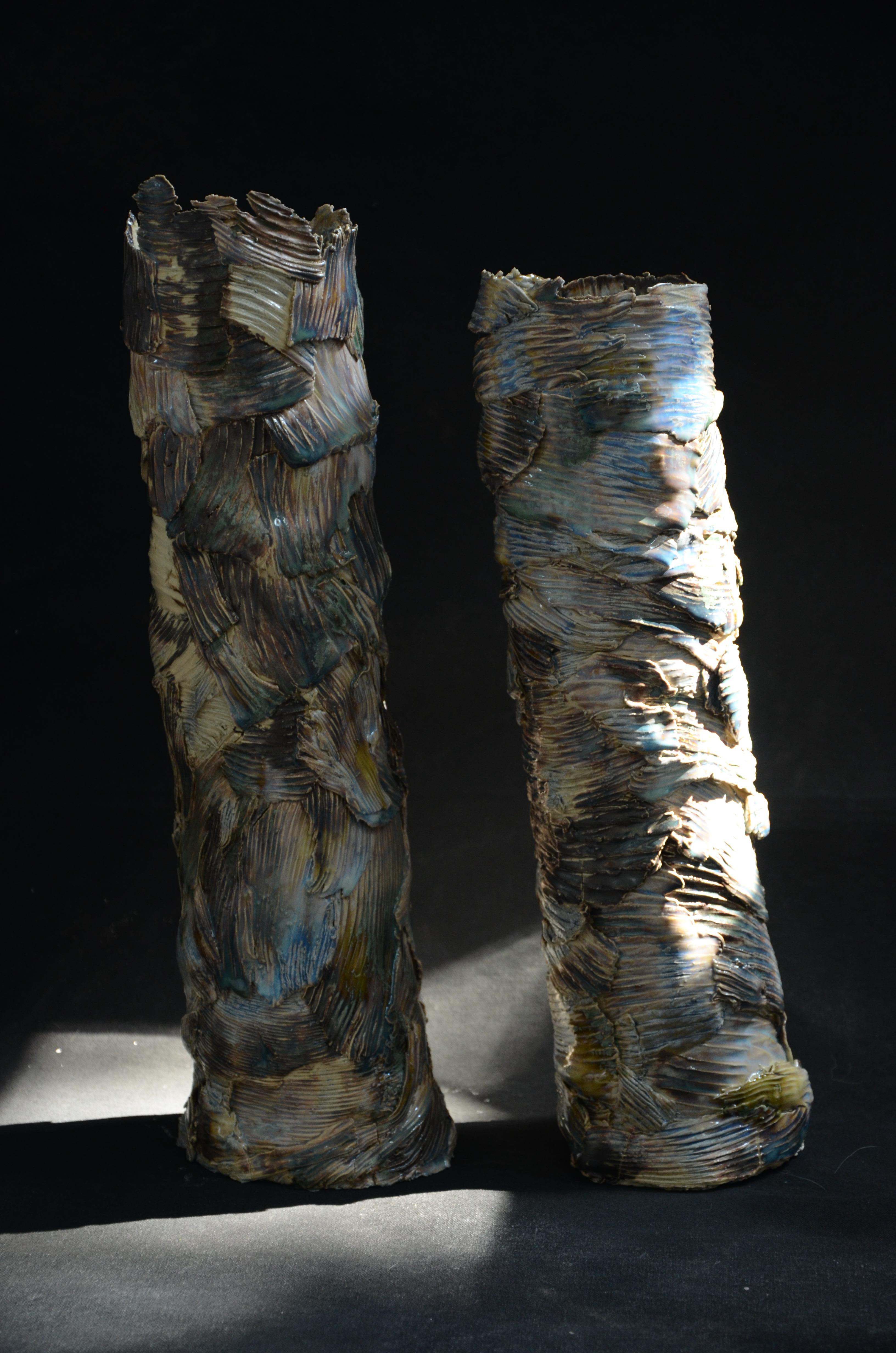 Postmoderne Sculpture Torres Buding 04 de Vica Ceramica en vente
