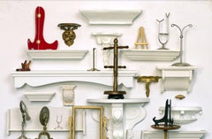 The Shelf Collector - Hold Me, Keep Me - Wooden shelves, antique vintage frames