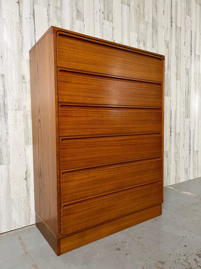 Torring Mobelfabrik Danish Highboy Dresser at 1stDibs | torring