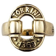 Anello Torrini in oro giallo 14K misura 8.75 #22479