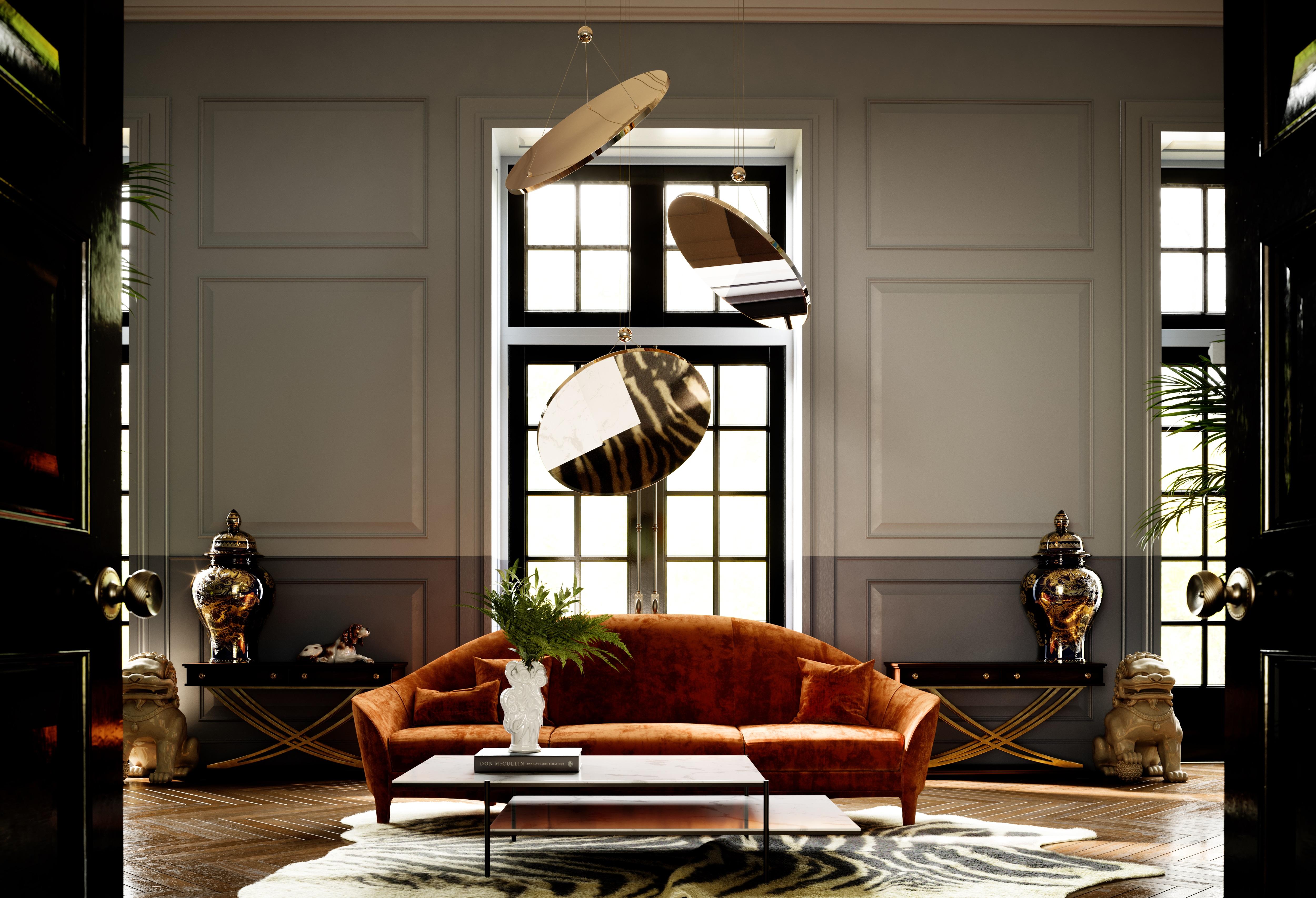 Postmoderno Lampadario Torsa Three di Cameron Design House in vendita