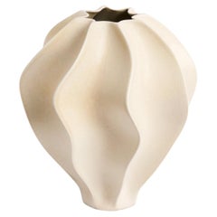 Torsade Cream Large Vase