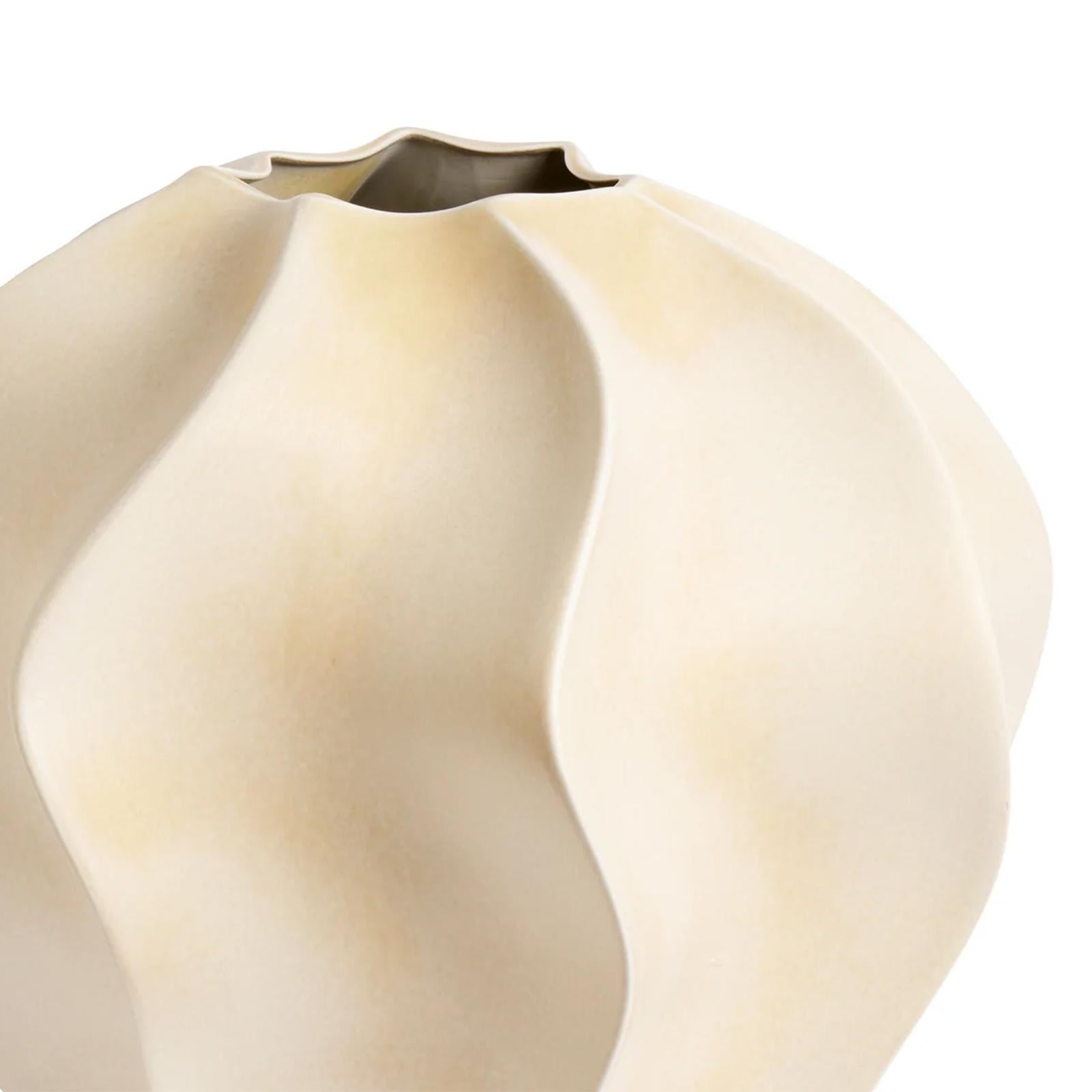 Vaso Torsade Crema XL In condizioni Nuovo in vendita a Paris, FR