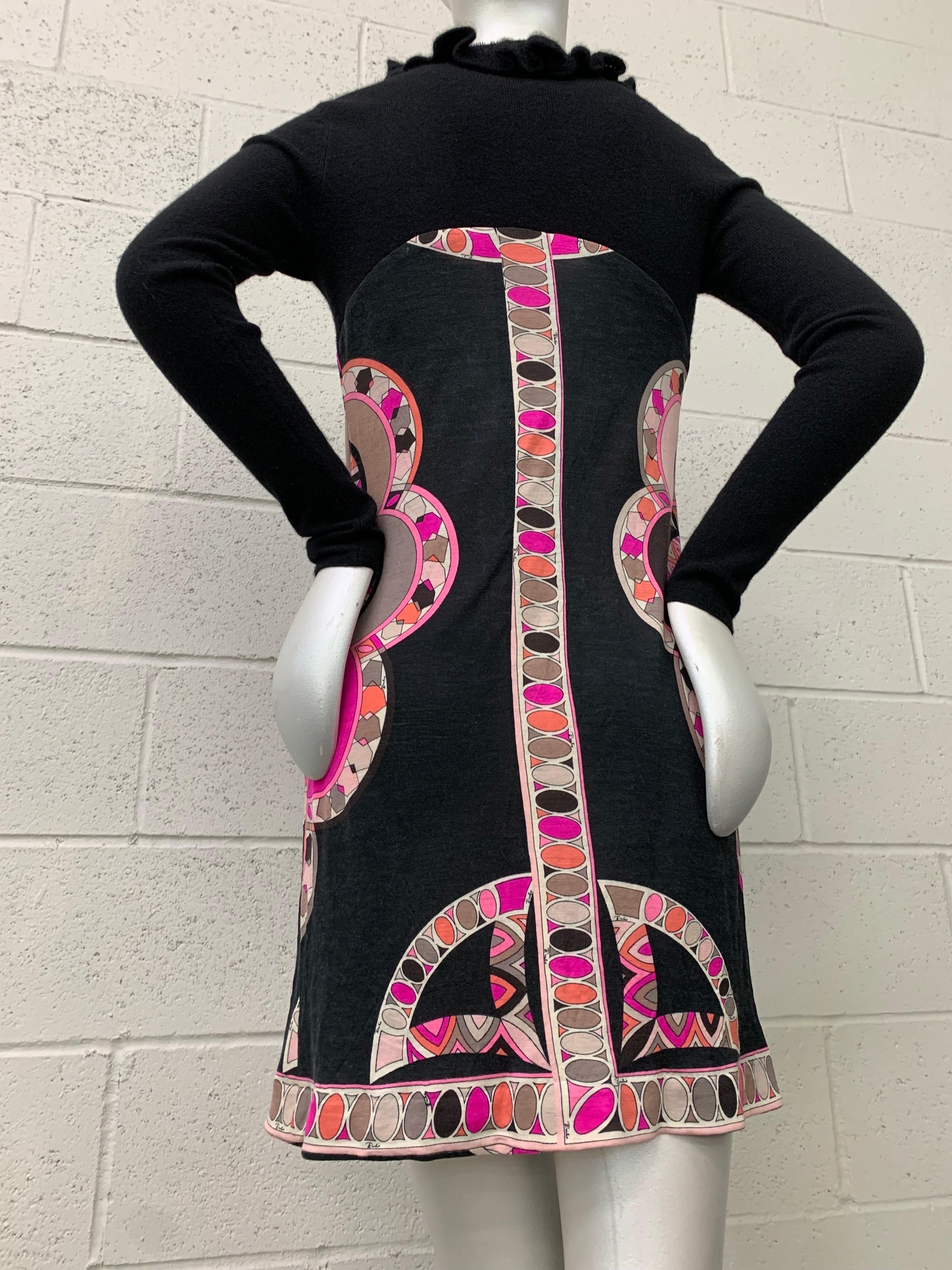 Torso Creations Restyled Pucci 1960s Cashmere Knit Dress W Restyled Cashmere  For Sale 4