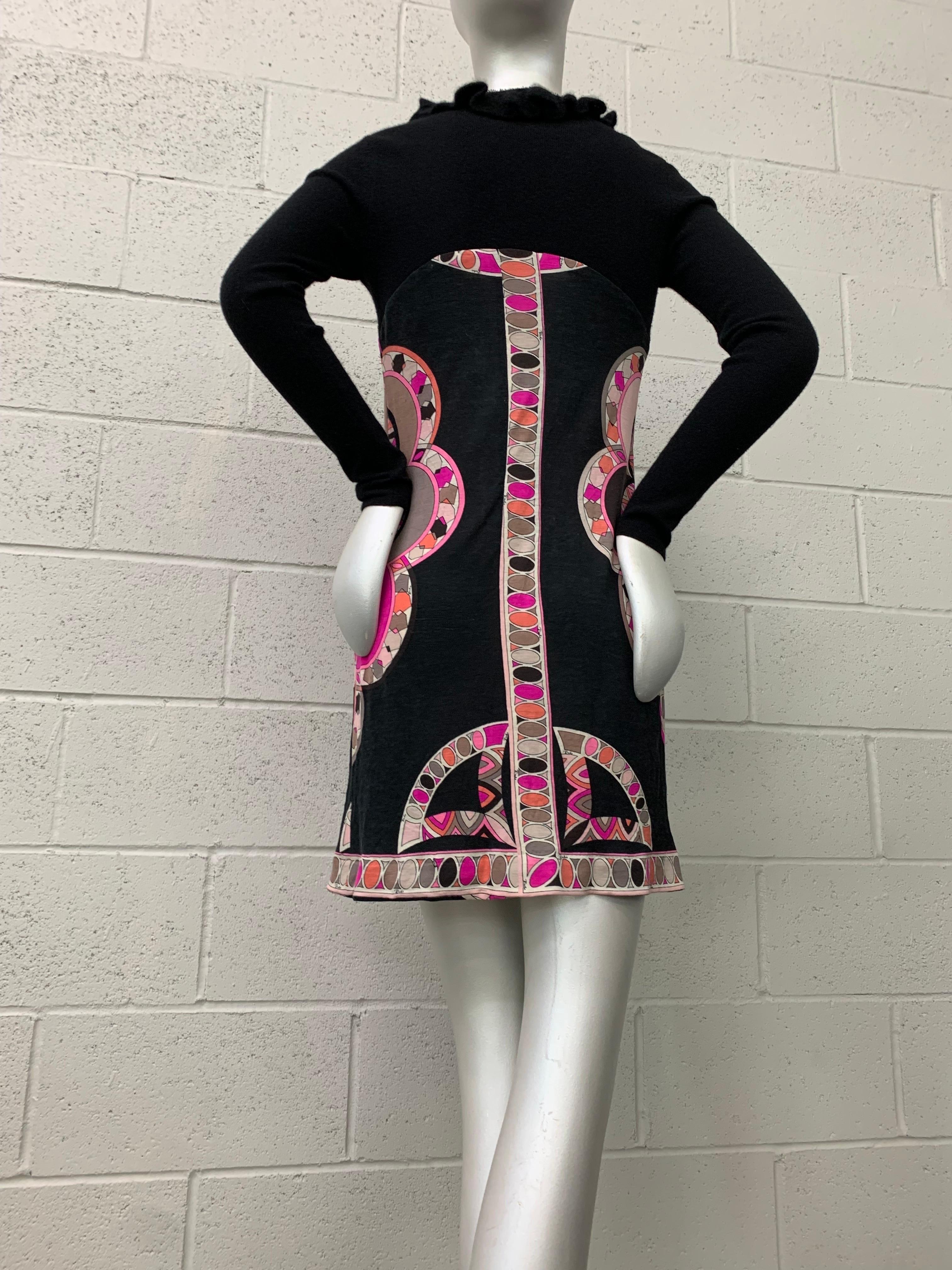 Torso Creations Restyled Pucci 1960s Cashmere Knit Dress W Restyled Cashmere  For Sale 5