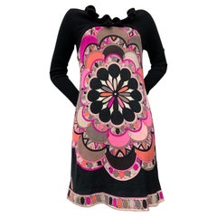 Torso Creations Restyled Pucci 1960s Kaschmir-Strickkleid W Restyled Cashmere