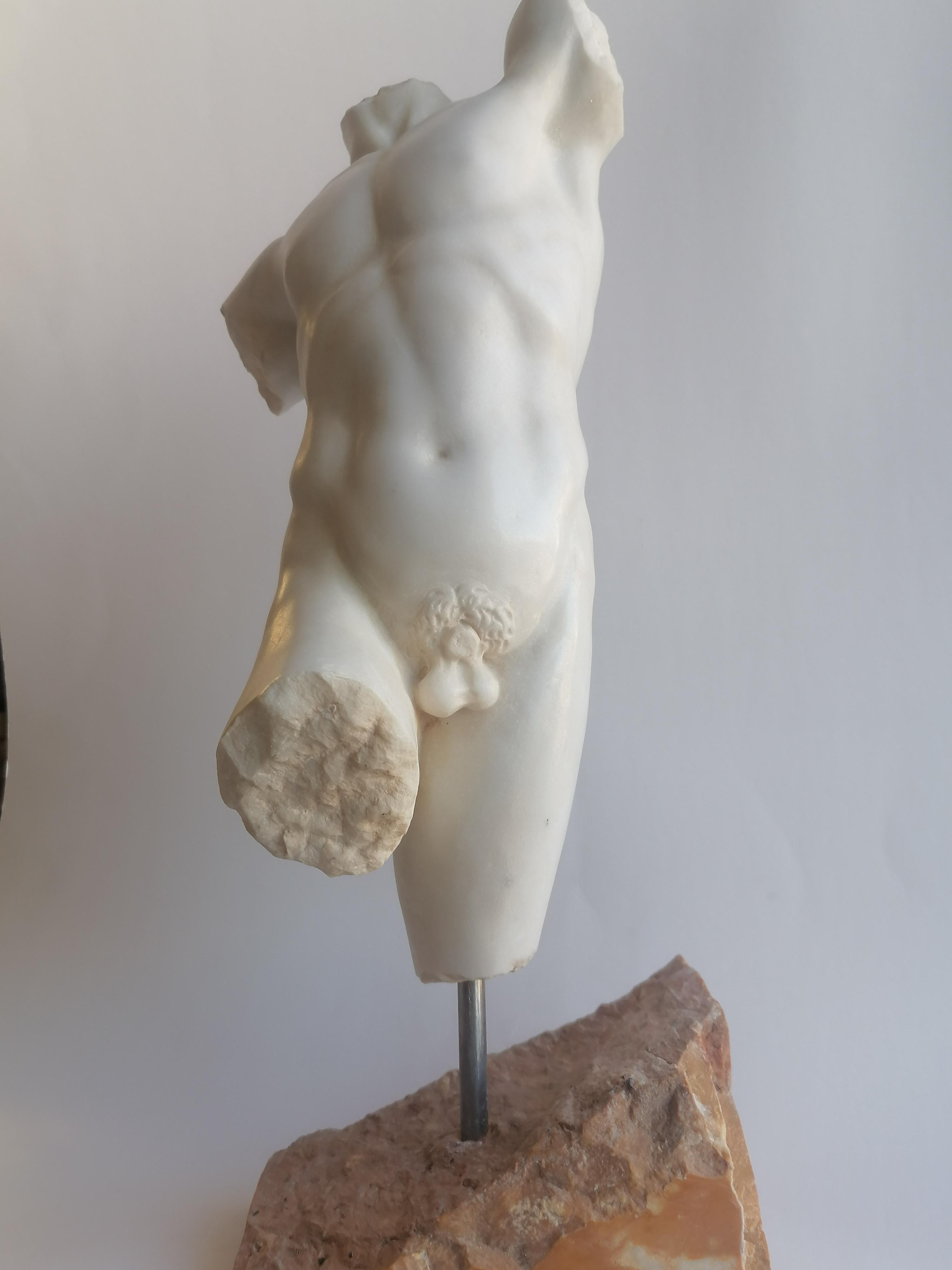 Torso maschile ispirato al 