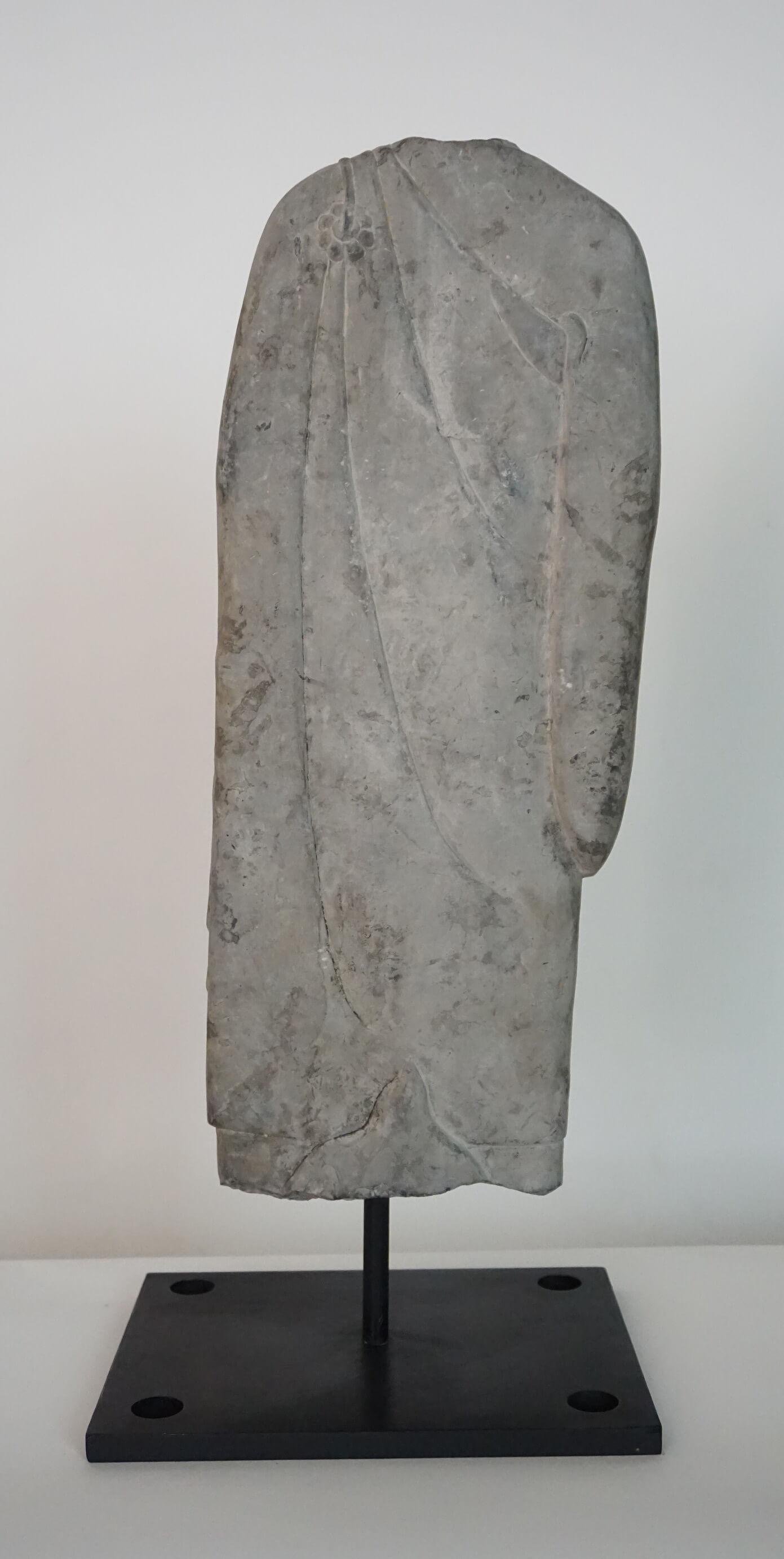 Torso of a Standing Buddha, China, Northern Qi to Sui Dynasty, 570-600 AD 3