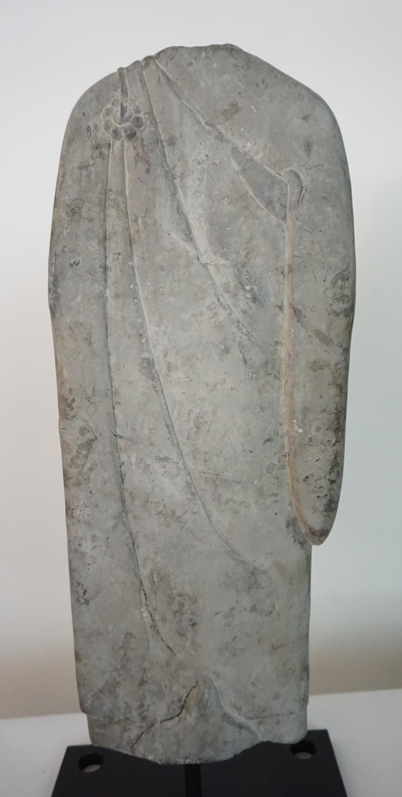 Torso of a Standing Buddha, China, Northern Qi to Sui Dynasty, 570-600 AD 4