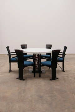 Torstein Nilsen for Westnofa 'TOTEM' Dining Room Set with Table, 1980